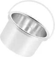 ASAKKURA Wax Melting Machine Aluminum Pot Wax Warmer Inner Pan Wax Machine Warmer Wax Warmer Replacement Pot Hair Remover Machine Pot Wax Warmer Heater Wax Heater for Waxing Wax Melting Pot