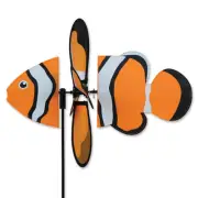 Clowne Fish Staked Petite Wind Spinner..10.. PR 25055