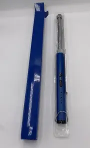 Living Glow Rechargeable Flex Lighter Blue With Charging Cord New