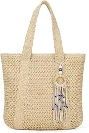 [GreenTribes] Summer Large Straw Bags For Women Travel Beach Totes Bag Woven Tote Handmade Shoulder Bag Handbag