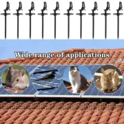 10 Sets of Nylon Hexagonal solar bird mesh clips solar panel installation clips