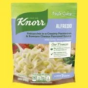 Knorr No Added MSG Alfredo Parmesan and Romano Cheeses Fettuccine Pasta Sides