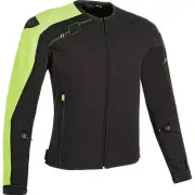 Speed And Strength Lightspeed Hi-Viz Textile Moto Jacket | Black/Hi-Viz