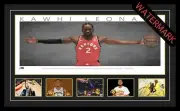 KAWHI LEONARD WINGS - FRAMED LITHOGRAPH SPURS - RAPTORS -CLIPPERS NBA FINALS MVP
