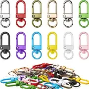 Colorful Metal Lobster Claw Clasps Swivel Lanyards Trigger Snap Hooks Strap 36