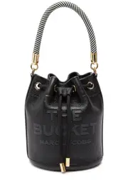 Marc Jacobs The Bucket Leather Bucket bag - Black ONE SIZE