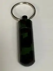 Geocaching Camo Bison Tube Geocache Cache Container Camouflage Pill Bottle