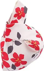 [WOFASHPURET] Japanese Wristlet Multiple Compartments Large Tote Bag Fashionable Japanese Pattern Purse