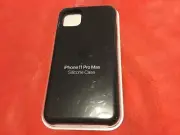 Apple iPhone 11 pro max silicone case black new