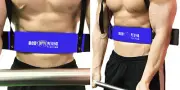 Arm Blaster Curl Fitness Bar Lifting Ez Bicep Weight Bodybuilding Arms Triceps G