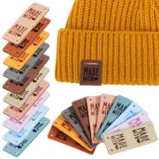 50 Pcs Made with for Crochet Handmade Label