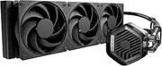 Cooler Master MasterLiquid 360 Atmos Stealth CPU Liquid Cooler - AIO Water Cooling System (TDP 300W), Dual Chamber Pump, Pre-Installed Mobius 120 Black Fans, LGA1851/1700 & AM5/AM4 Brackets