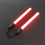 Star Wars Lightsaber LGT Saber "Nunchakus" NO SOUND Inspired Baselit