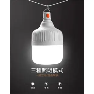 【ROYAL LIFE】USB充電戶外照明LED燈泡-8入組(夜市地攤燈 露營燈 應急燈 停電燈 擺攤燈)