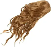 EXQUIMEUBLE High Temperature Synthetic Hair Wig for Women Fashionable Long Wavy Style for Daily Wear Special Events Breezy Wave Bundles for