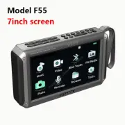 SANSUI F55 Wireless Bluetooth Speaker 7-Inch LED Display Radio Portable FM Radio