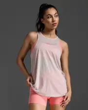 ReLight Tank, 2XU, L, Moon/Pink Glow, Female