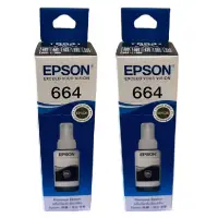 在飛比找PChome24h購物優惠-EPSON T664100 原廠黑色墨水匣