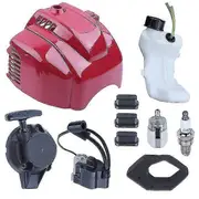Sjkdxv Compatible Upper Cylinder Engine Cover Fuel Tank Starter Kit Compatible GX25 30500 Z0H 013