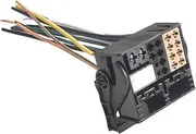 car Radio Wiring Harness Car Radio Power Wire Adapter Connector Male Adaptor Plug, for VW 2002~2015, for Peugeot