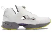 Reebok Unisex Instapump Fury 95 Running Shoes White Grey Size 9