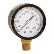 PROPLUS 522016 Pressure Gauge, 0 To 300 Psi