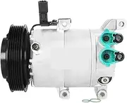 VS12E AC Compressor Compatible For Hyundai Elantra 2011 2012 2013 2014 2015 1.6L 977013X000 97701-3X000 CM105067(Sensor without wire)