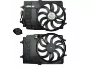 Auxiliary Fan Assembly For 02-08 Mini Cooper 1.6L 4 Cyl W10B16A BMW ZW15Z6 (for: Mini)