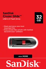 SanDisk USB 2.0 32GB Flash Drive Memory Stick