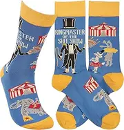 [Primitives by Kathy] Socks - Ringmaster, One Size, Unisex, LOL Collection, Multi, One Size