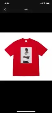 In Hand Supreme Tyler The Creator T -Shirt FW24 Red Size Large New Ships Fast ✅