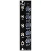 Linear Mixer in Dark Mode for Eurorack Modular by Stoel Music Systems