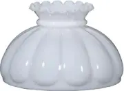 American De Rosa 7" OPAL MELON STUDENT SHADE Oil Kerosene CRIMP TOP G113 NEW