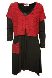 Tunic With Cardi--CLA-9611