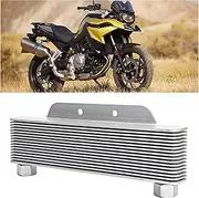 KANGYEBAIHUODIAN Universal Motorcycle Oil Cooler Engine Transmission Fit for Oil Cooler Radiator Cooling Radiators 238mm 15-Row Accessory (Color : M12 1.25)