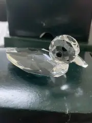 New Glass Crystal Figurines Collectible Cute Mandarin Duck Animal Bird