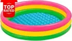 57412 Sunset Glow Inflatable Kiddie Pool 114cm 3-Ring Easy Inflate Summer Fun