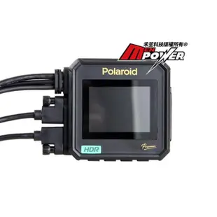 【Polaroid 寶麗萊】神鷹 MS296WG 真2K 前後Sony GPS機車行車紀錄器-快(附64G記憶卡)