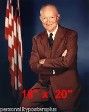 Dwight D, Eisenhower~President of The United States~Poster~Photo~16" x 20"