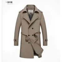 在飛比找蝦皮購物優惠-男裝-國外購入全新時尙百搭韓版保暖男風衣大衣外套(原價1件1