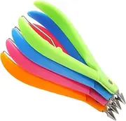 Healeved Professional Nail Cuticle Nipper Portable Manicure Tool Ultra-sharp Blades for Clean Cuts for Home Travel Random