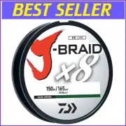 Exceptional 8-Strand Braided Fishing Line - J-Braid 300M - Unisex Edition