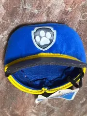 Paw Patrol Chase's Build A Bear Hat Stuffed Animal Clothing BAB NWT