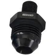 Aeroflow Metric M10 X 1.0mm to -8AN Black Male M10X1.0mm to -8AN - AF743-08BLK