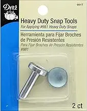 Dritz 981T Heavy Duty Snap Fasteners Tool, Metal