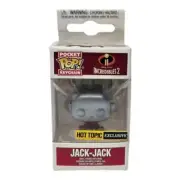 Funko Pocket Pop Keychain Incredibles 2 Jack-Jack Hot Topic Exclusive Metallic