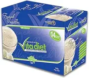 Vita Diet Shake Powder 14-Piece Pack, French Vanilla