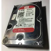 在飛比找蝦皮購物優惠-二手良品 WD 威騰 紅標 2TB 3.5吋 NAS硬碟 W