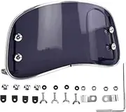 Motorcycle Wind Guard | Scooter Wind Deflector | Adjustable Windshield | Motorbike Windscreen Fairing, Transparent Wind Protector, Winter Motorcycle Shield, Clear Shield