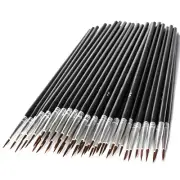 60 Pcs Miniature Paint Brushes Tiny Detail Paint Brusher for Models Miniature